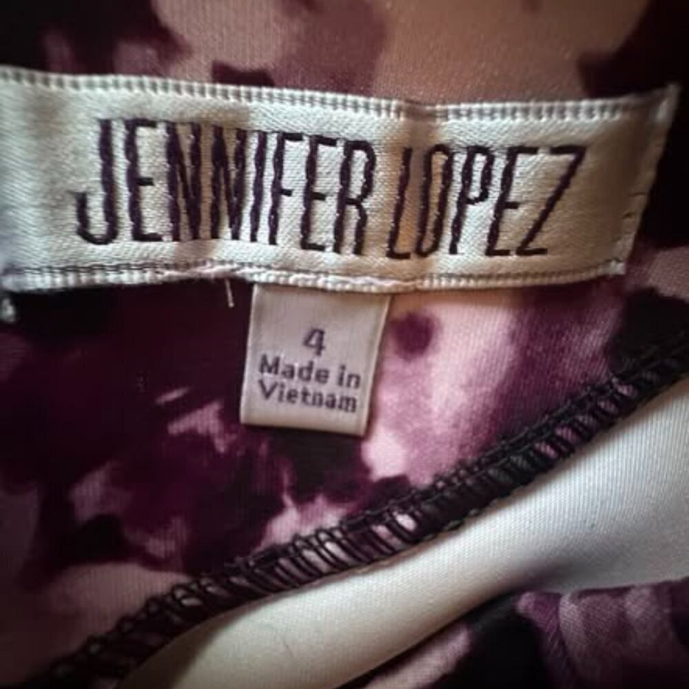 JENNIFER LOPEZ FLORAL DRESS - Picture 4 of 4